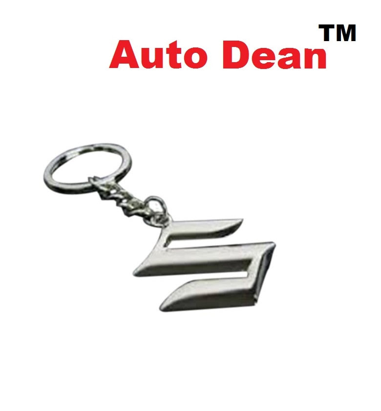 Auto Dean suzuki Logo keychain, Metallic and durable.